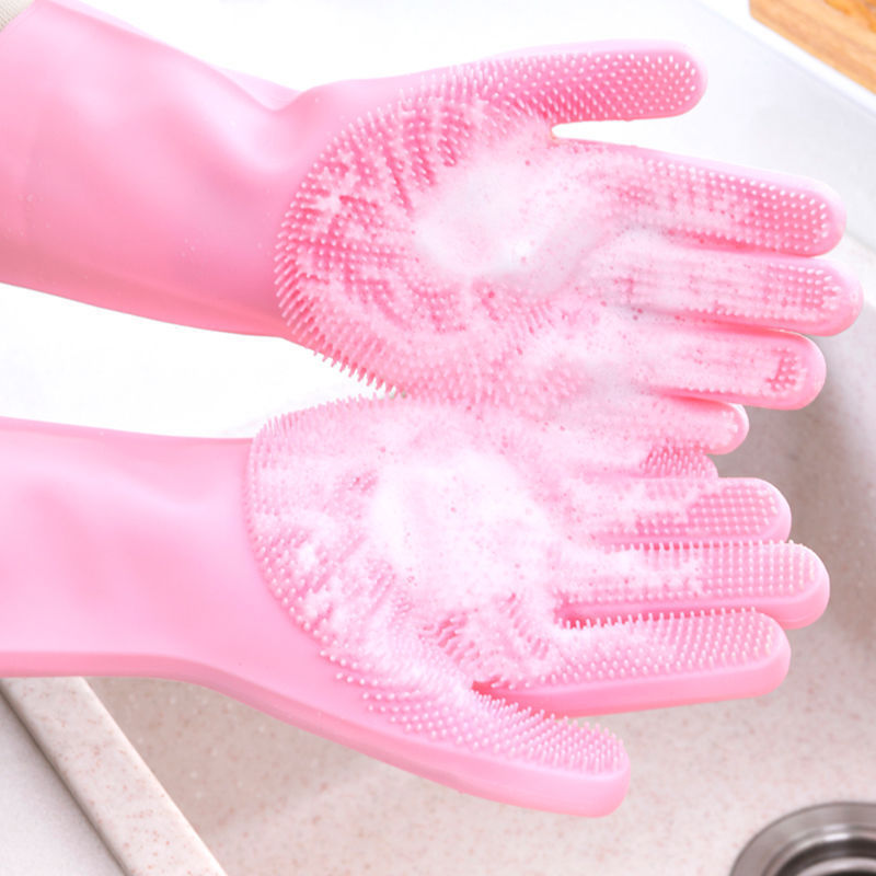 Silicone Pet Grooming Bath Glove – Massage & Deshedding